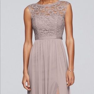 David’s Bridal Size 16 (CAMEO) bridesmaid dress.